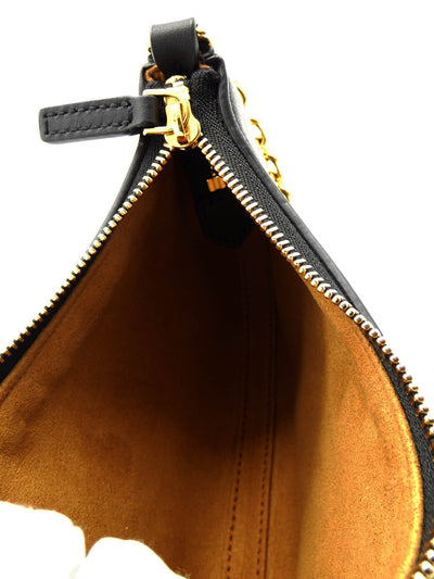 MCM Black Leather Medium Mode Travia Shoulder Bag Bag MCM