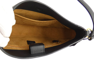 MCM Black Leather Medium Mode Travia Shoulder Bag Bag MCM