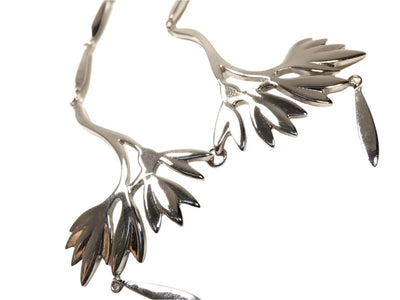 Christian Dior Silver Leaf Design Bracelet Bracelet Christian Dior