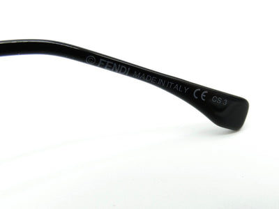 Fendi Eyeshine Black and Grey Sunglasses FF 0177/S Sunglasses Fendi