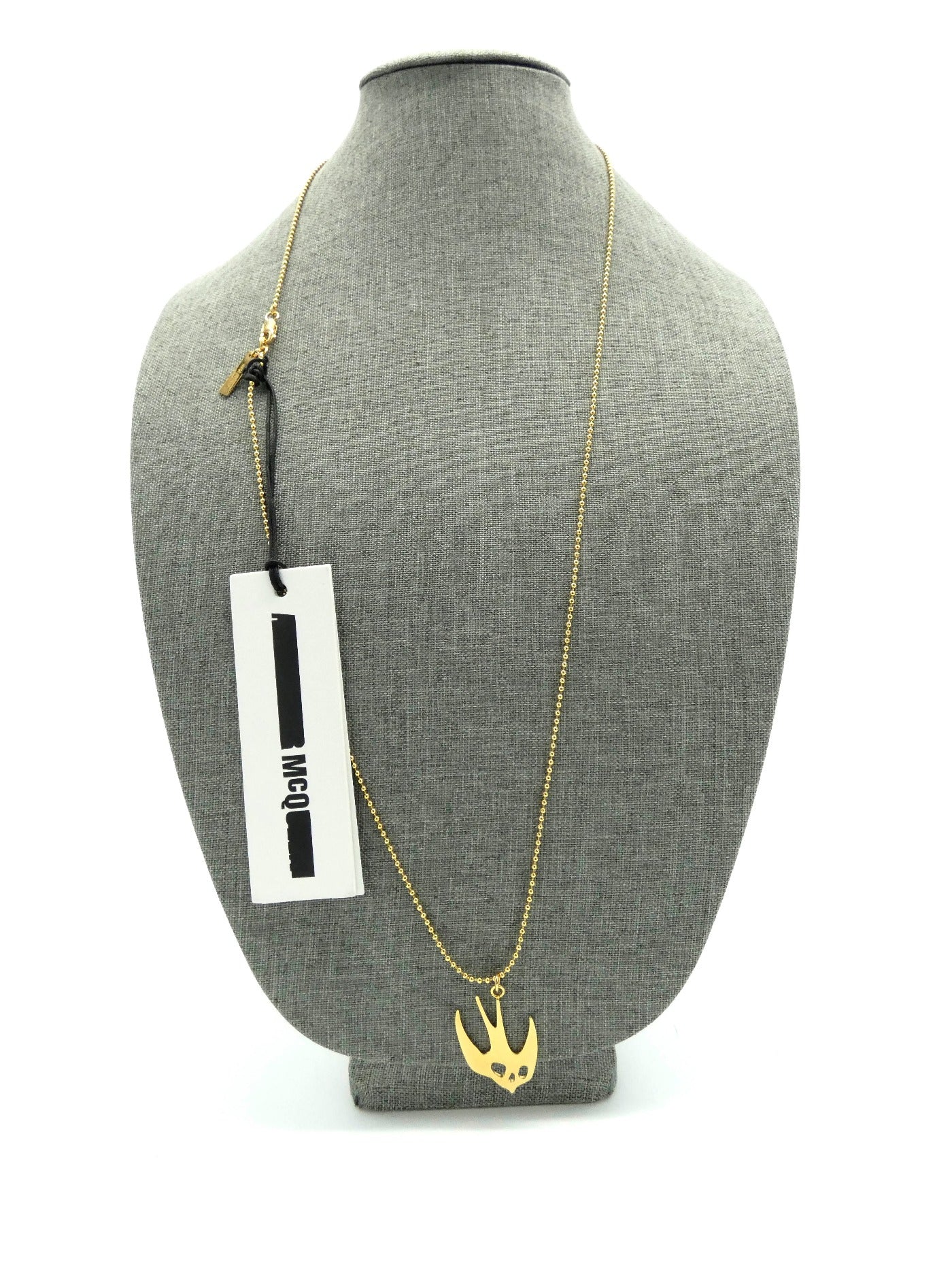 Alexander McQueen Gold Swallow Necklace Necklace Alexander McQueen