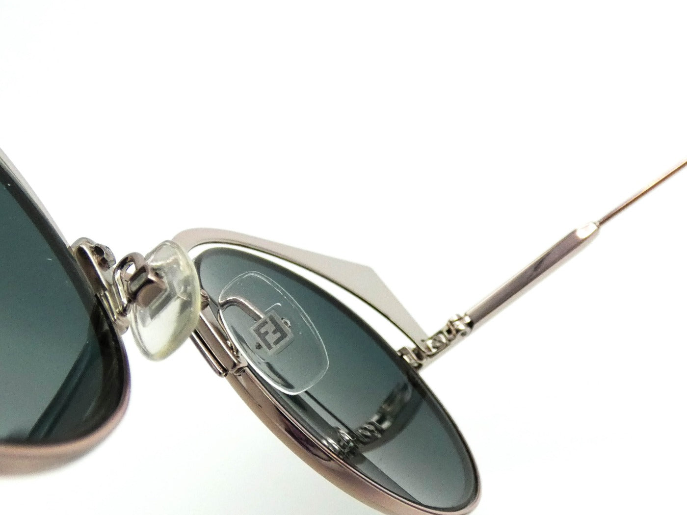 Fendi Eyeshine Black and Grey Sunglasses FF 0177/S Sunglasses Fendi