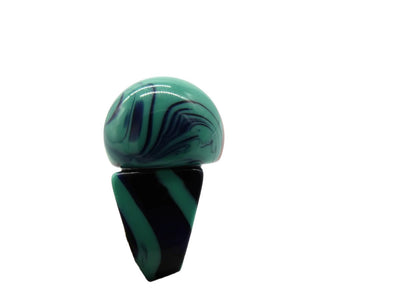 Missoni Modern Large Blue and Red Swirl Ball Cocktail Ring Ring Missoni