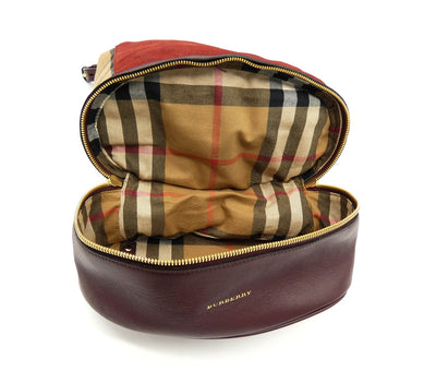 Burberry Deep Claret Beckett Bag Bag Burberry