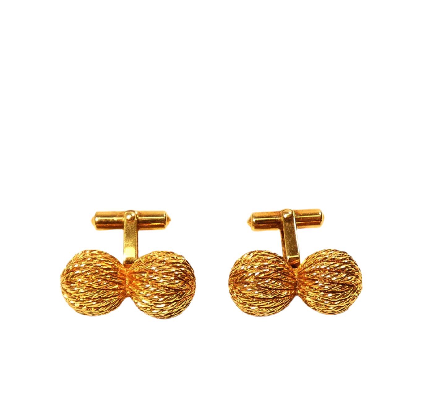 Christian Dior Vintage Rope Cufflinks and Tie Pin Set Cufflinks Christian Dior