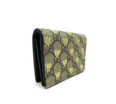Gucci GG Supreme Gold Bee Wallet Wallet Gucci