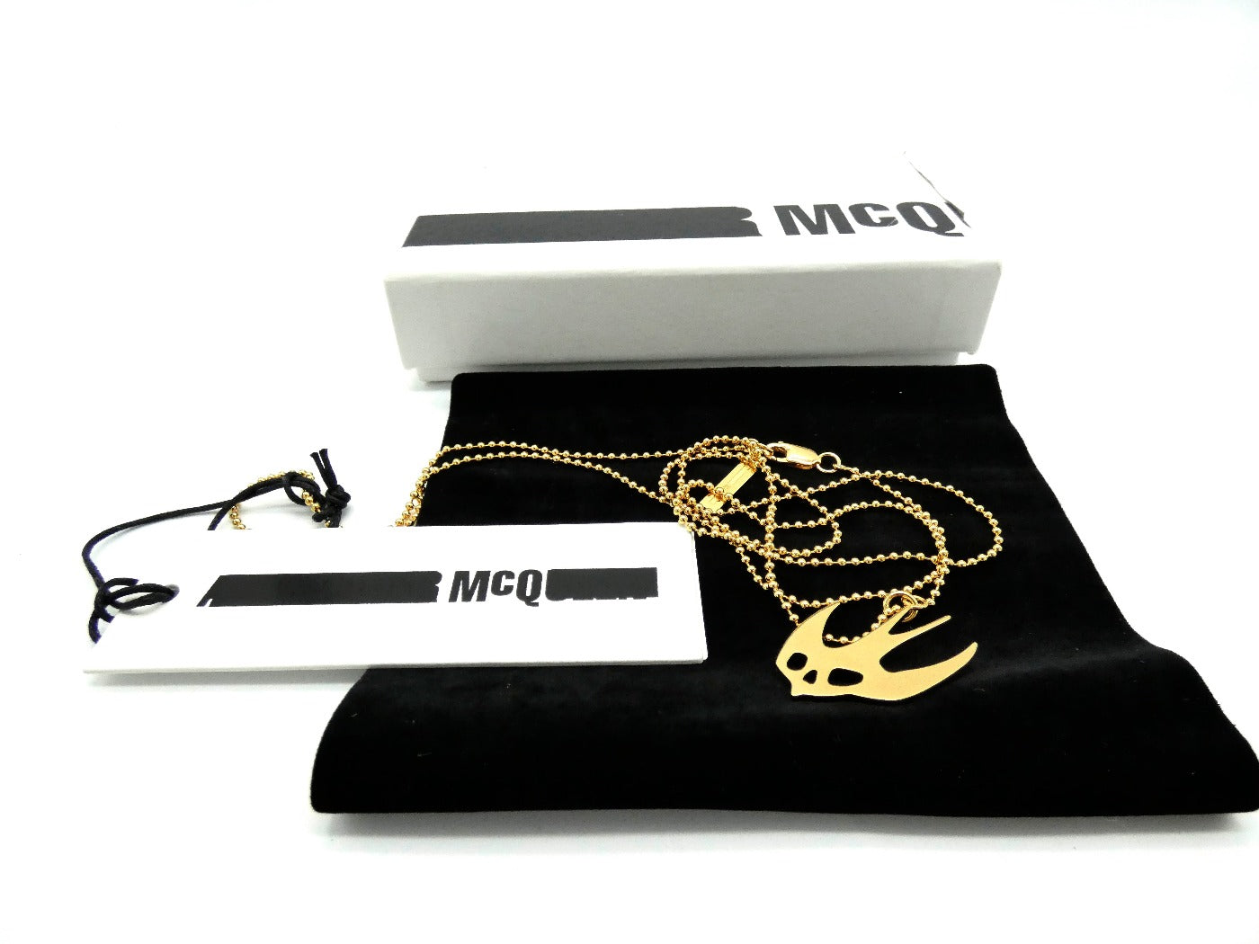 Alexander McQueen Gold Swallow Necklace Necklace Alexander McQueen