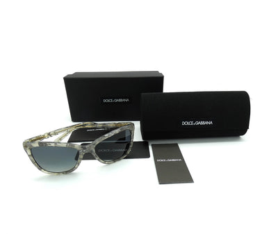 Dolce & Gabbana Marbled Grey Acetate Sunglasses DG 4193 Sunglasses Dolce & Gabbana