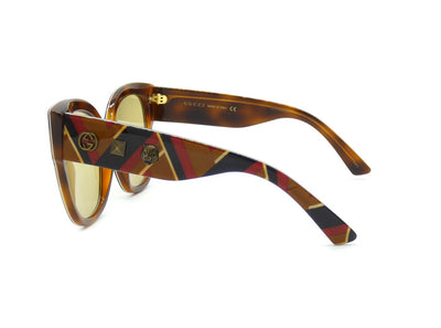 Gucci Oversized Square Sunglasses GG0059S Sunglasses Gucci