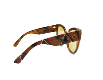 Gucci Oversized Square Sunglasses GG0059S Sunglasses Gucci