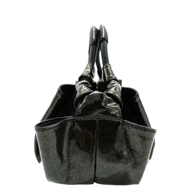LOEWE Black Patent Leather Aire Bag Handbag LOEWE