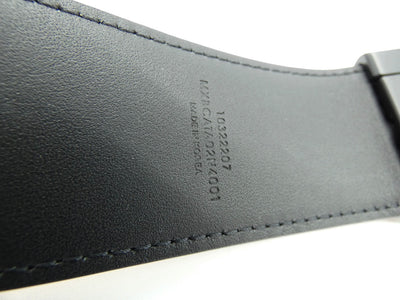 MCM Claus M Tan Leather Reversible Belt Black Buckle Belt MCM