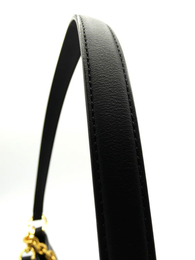 MCM Black Leather Medium Mode Travia Shoulder Bag Bag MCM
