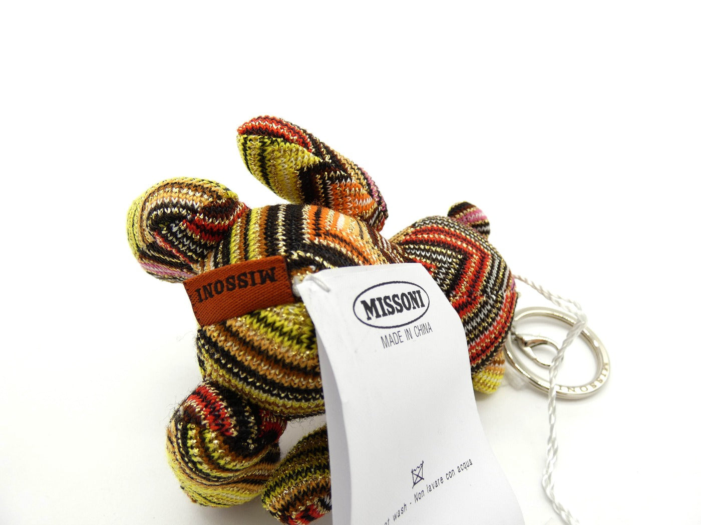 Missoni Multi-Coloured Teddy Key Chain Keychain Missoni