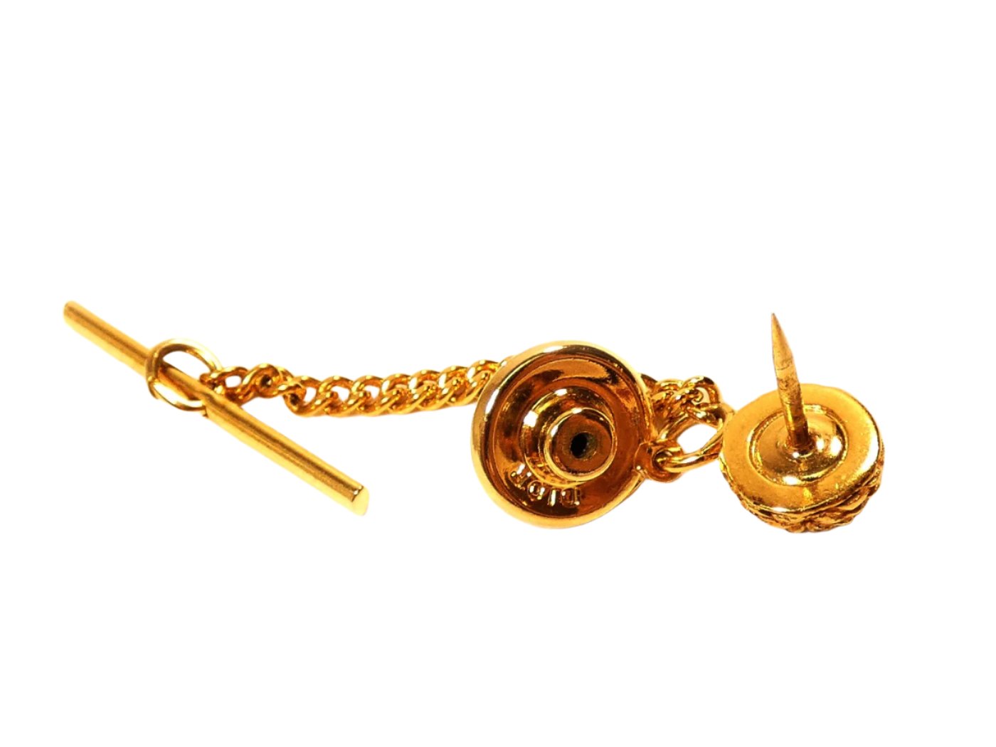 Christian Dior Vintage Rope Cufflinks and Tie Pin Set Cufflinks Christian Dior