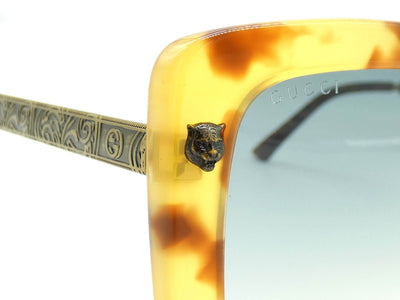 Gucci Oversized Square Sunglasses GG0216S Sunglasses Gucci