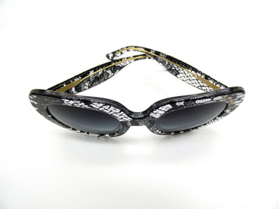 Dolce & Gabbana Black Lace Acetate Sunglasses DG 4191 Sunglasses Dolce & Gabbana