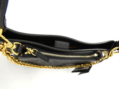 MCM Black Leather Medium Mode Travia Shoulder Bag
