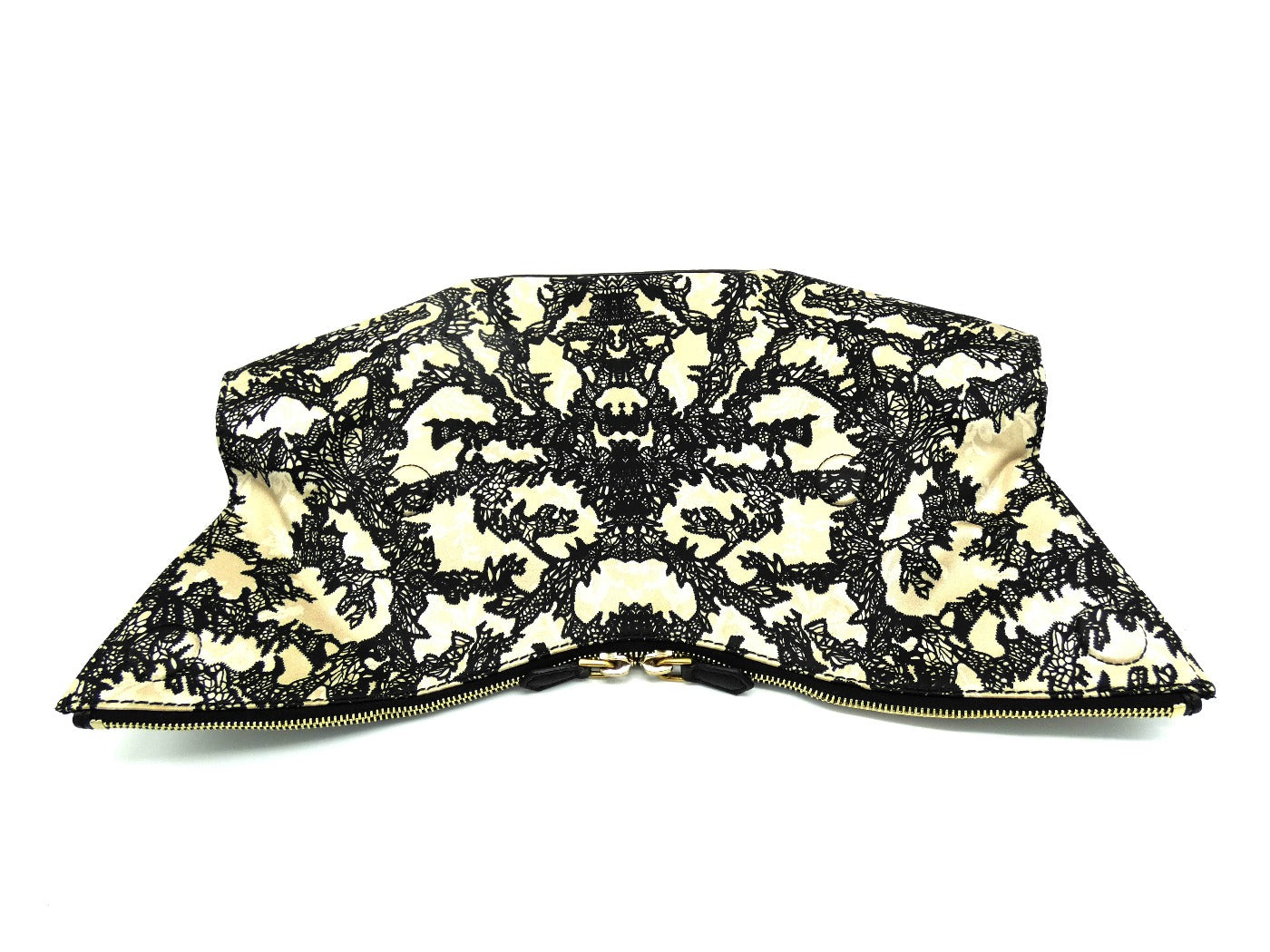 Alexander McQueen Silk Lace Print Large De Manta Bag Bag Alexander McQueen