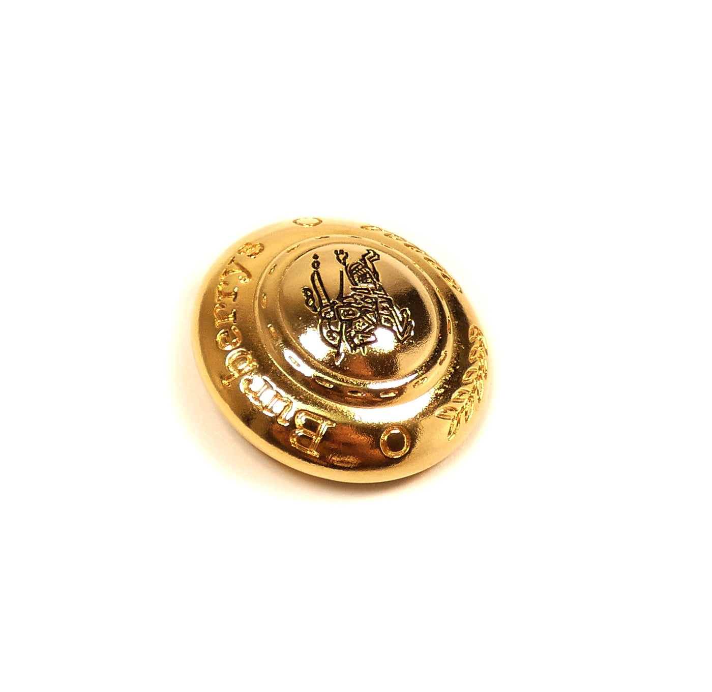 Burberrys of London Vintage Round Button Brooch Brooch Burberry
