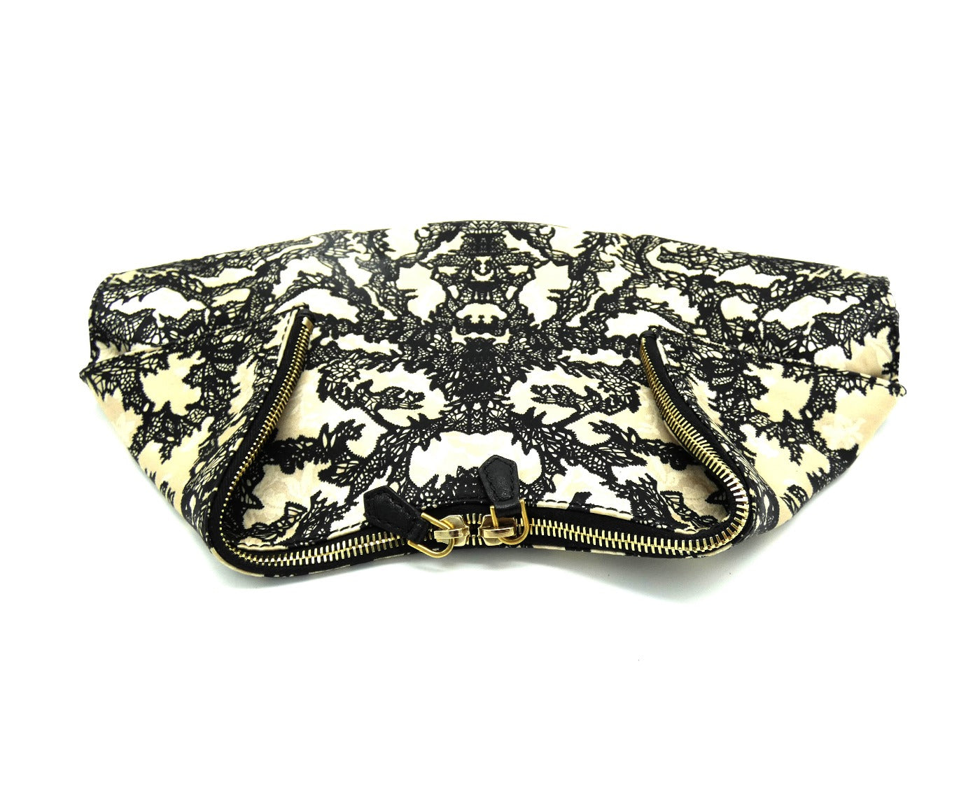 Alexander McQueen Silk Lace Print Large De Manta Bag Bag Alexander McQueen
