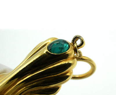 Fendi Vintage Gold Tone Link Bracelet with Coloured Stones Bracelet Fendi