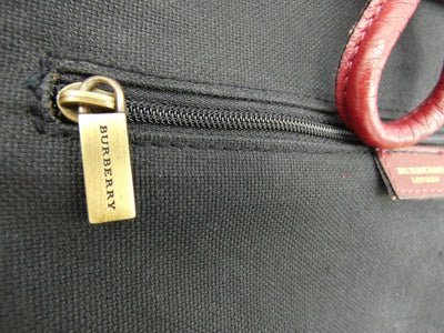 Burberry Vintage Red Leather Horn Bag Bag Burberry