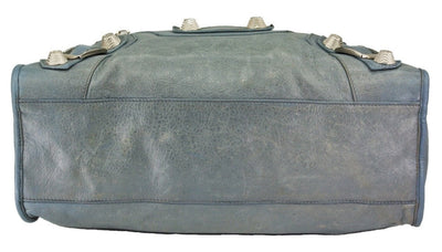 Balenciaga Storm Agneau Classic City Moto Giant 21 Silver Bag Balenciaga