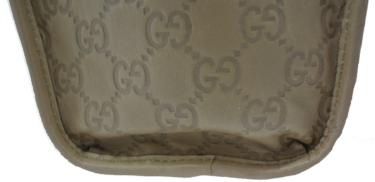 Gucci Light Tan Leather Shima Joy Hobo Bag Gucci