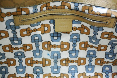 Gucci Light Tan Leather Shima Joy Hobo Bag Gucci