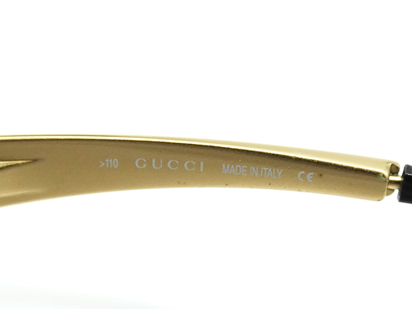 Gucci Vintage Gold Metal Sunglasses GG1661/S Sunglasses Gucci