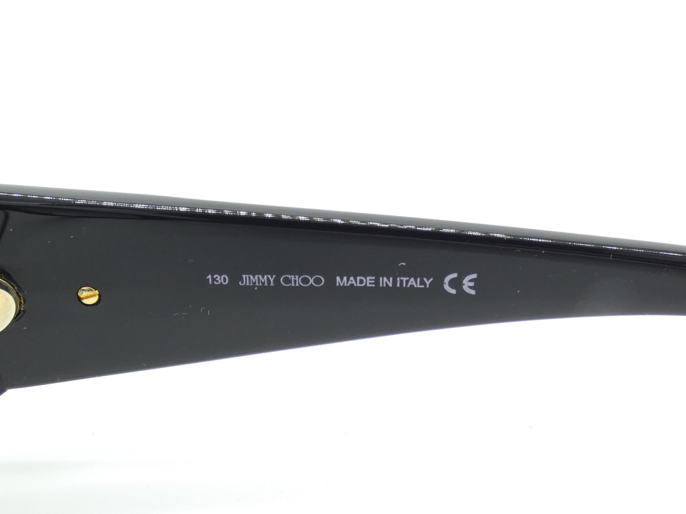 Jimmy Choo Black and Gold Sunglasses Mary/S Sunglasses Jimmy Choo