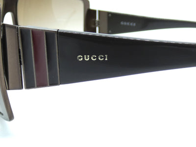 Gucci Vintage Brown Metal Sunglasses GG1821/S Sunglasses Gucci