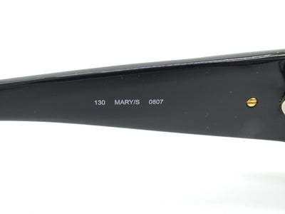 Jimmy Choo Black and Gold Sunglasses Mary/S Sunglasses Jimmy Choo