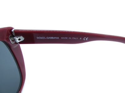 Dolce & Gabbana Mottled Red Floral Sunglasses DG 4216 Sunglasses Dolce & Gabbana