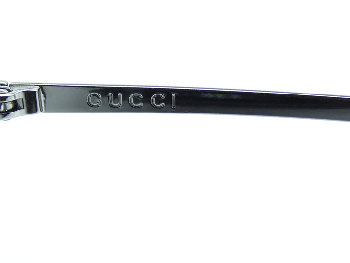 小物 GUCCI linestone rimless sunglasses grey Gucci Grey Rimless Shield GG Crystal Sunglasses-2842/S