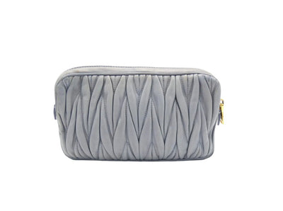 Miu Miu Matelassé Crossbody Double Zip Bag Bag Miu Miu