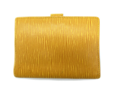 Louis Vuitton Yellow Epi Agenda Wallet Louis Vuitton