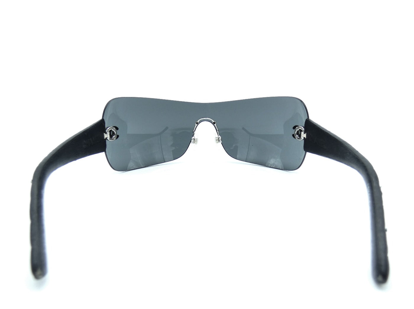 Chanel CC Logo Quilted Leather Arms Sunglasses 4157-Q – Occhi Azzurri