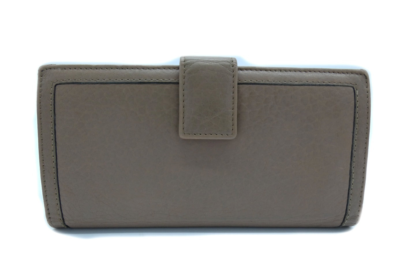 Gucci Beige Leather Bamboo Tassel Bow Flap Wallet Wallet Gucci