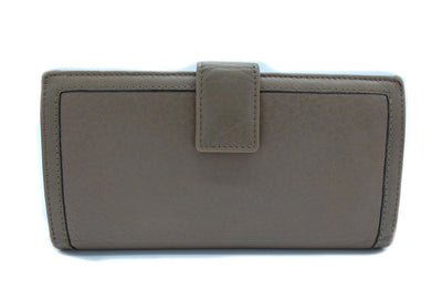 Gucci Beige Leather Bamboo Tassel Bow Flap Wallet Wallet Gucci
