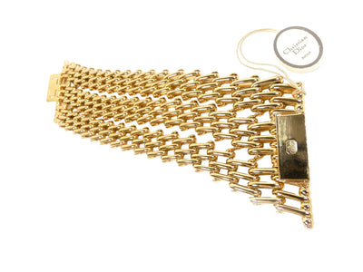 Christian Dior Bijoux Gold Bracelet Bracelet Christian Dior