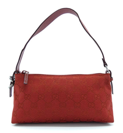 Gucci Red Canvas Guccissimo GG Pochette Bag Gucci