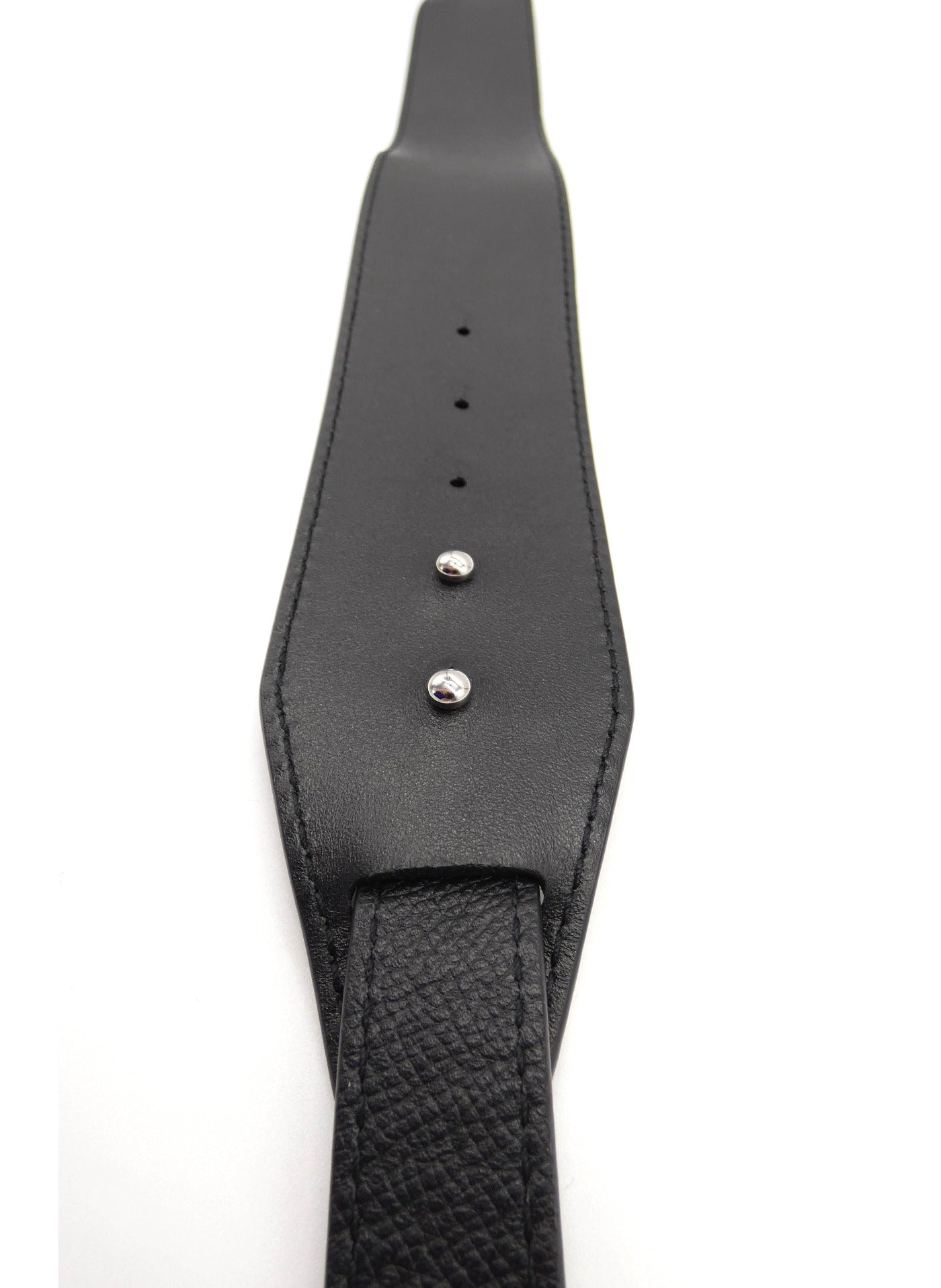 Balenciaga Black Leather Shoulder Strap Strap Balenciaga