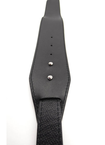 Balenciaga Black Leather Shoulder Strap Strap Balenciaga