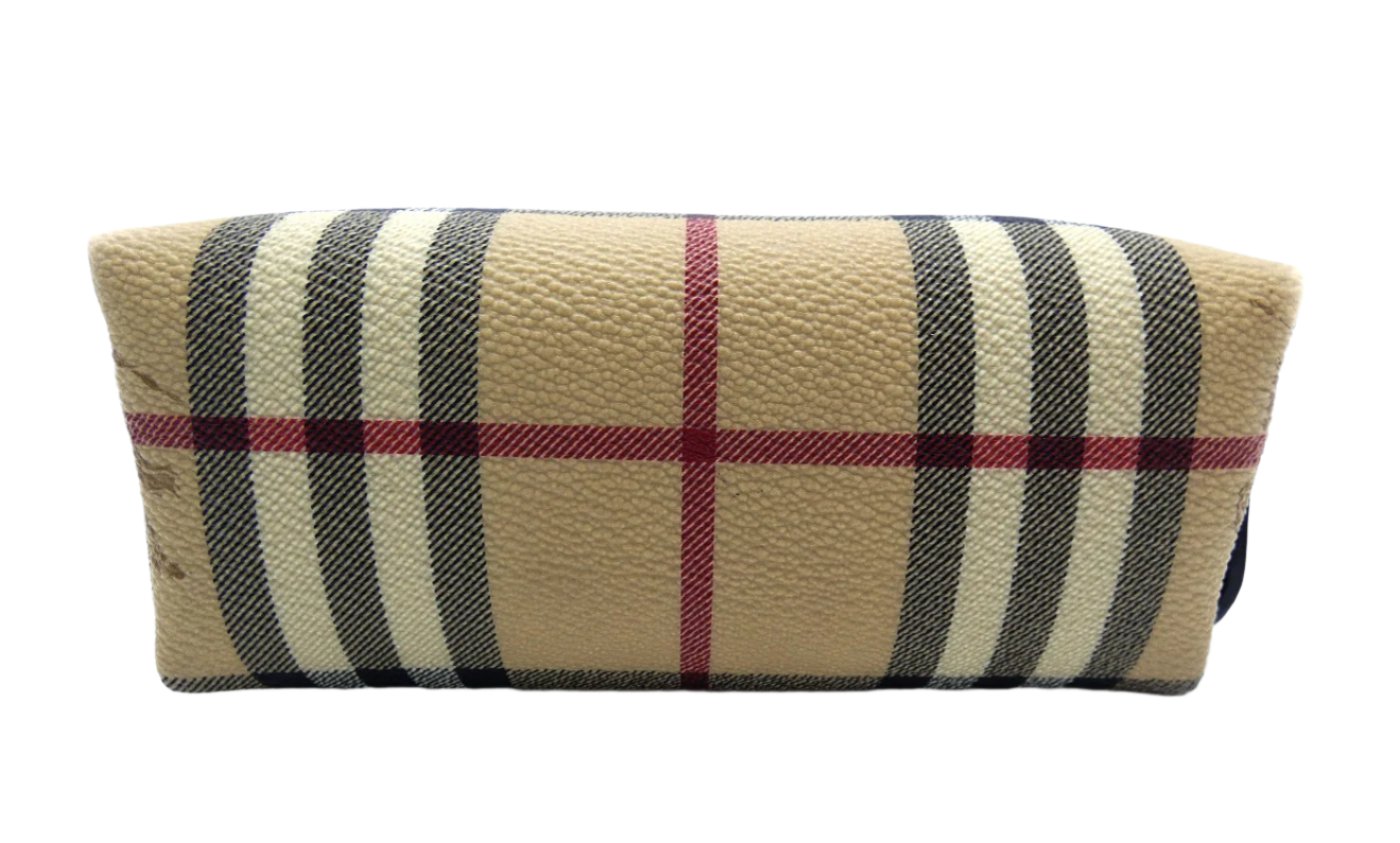 Burberry Haymarket Check Pouch Wallet, Cosmetic Bag Burberry