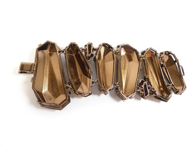 Burberry Large Faceted Copper Link Bracelet Bracelet Burberry