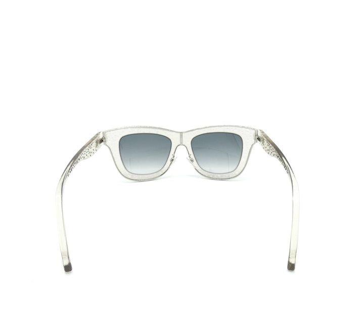 Balenciaga Clear Bubble Sunglasses BA55 45F – Occhi Azzurri display picture 3