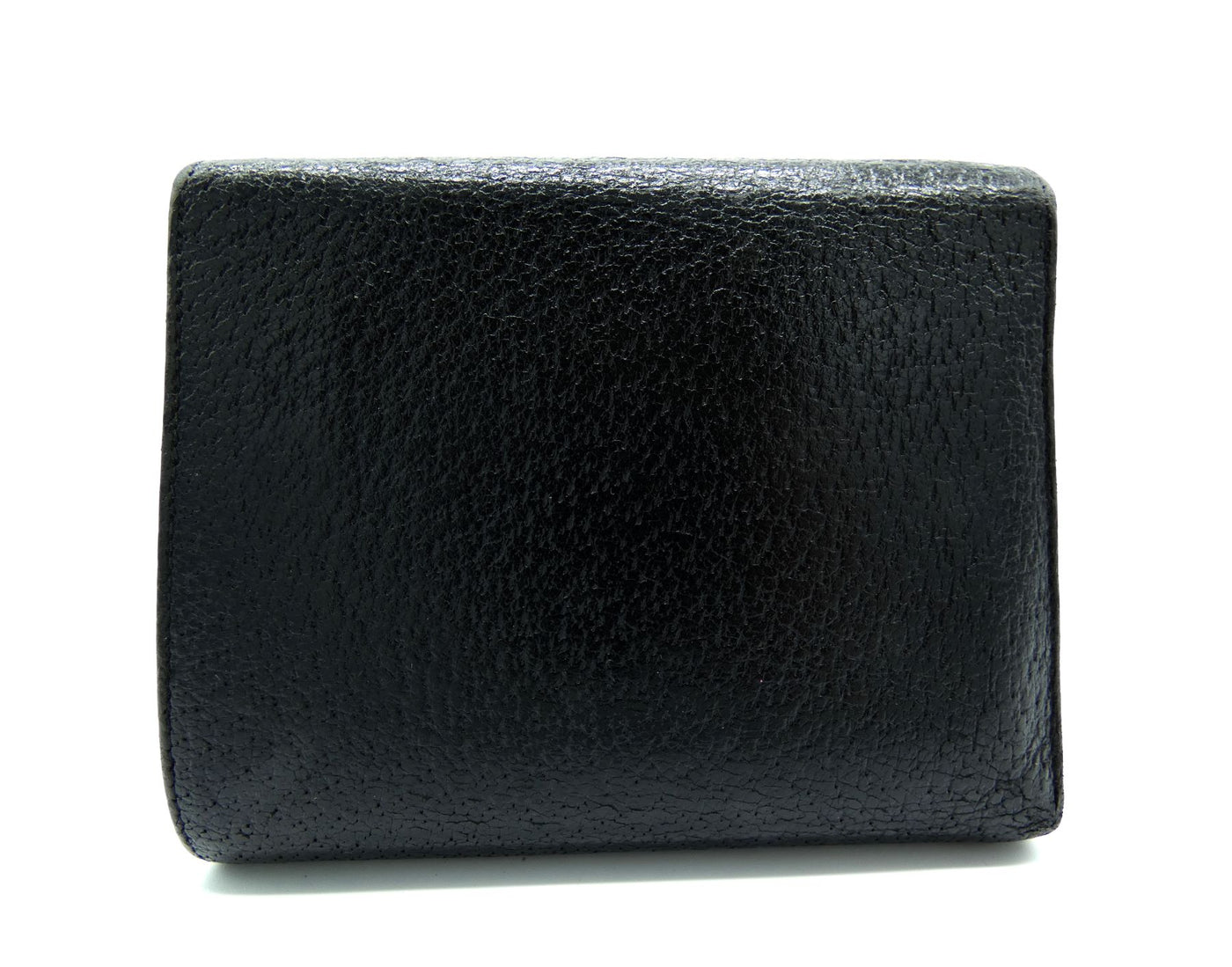 Gucci Vintage Bi-Fold Horsebit Black Leather Wallet Wallet Gucci