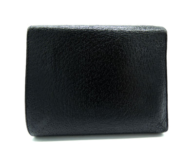 Gucci Vintage Bi-Fold Horsebit Black Leather Wallet Wallet Gucci